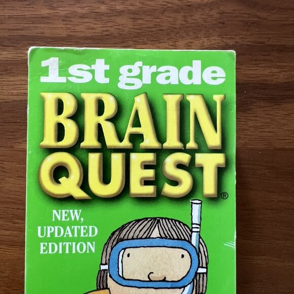 Brain Quest Learn Multi Subject 1st Grade Ages 6-7 Quiz Deck #1 VTG 2nd Ed 1999 - Picture 6 of 9
